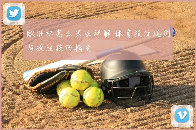 欧洲杯怎么买法详解 体育投注规则与投注技巧指南