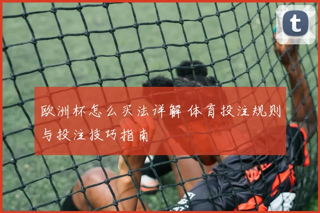 欧洲杯怎么买法详解 体育投注规则与投注技巧指南
