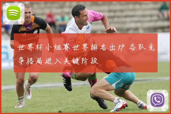 世界杯小组赛世界排名出炉 各队竞争格局进入关键阶段